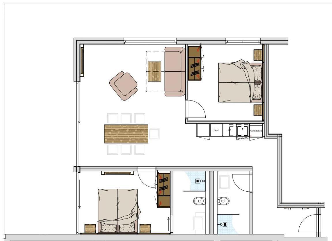 Appartement Strolz Bichlbach Exterior foto