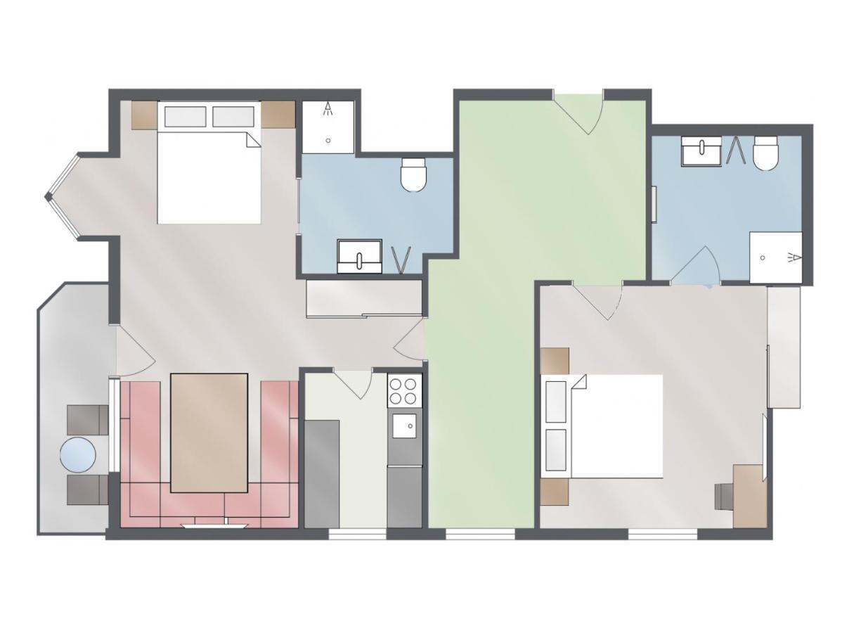 Appartement Strolz Bichlbach Exterior foto
